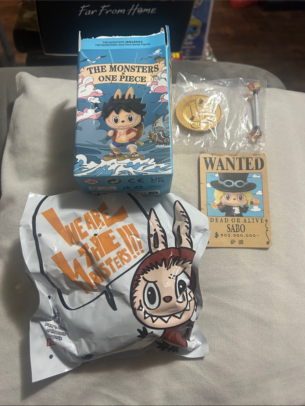 One Piece The Monsters Sabo Kids Figure - Blue
